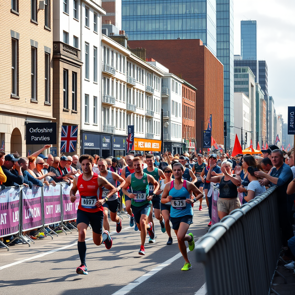 Six Oxfordshire-based runners taking part in London Marathon